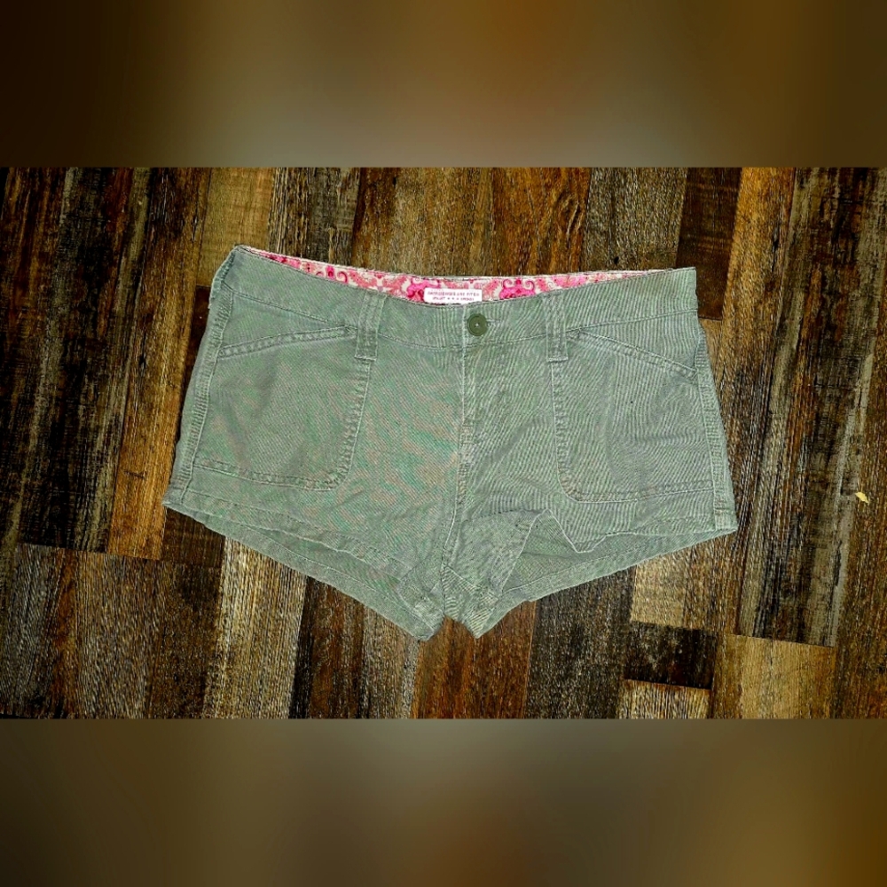 Abercrombie and FitchOlive Green Women's Shorts